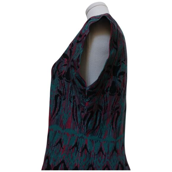 M Missoni Sleeveless Knit Multicolor Wool Blend Top Size 46 - Picture 9 of 16